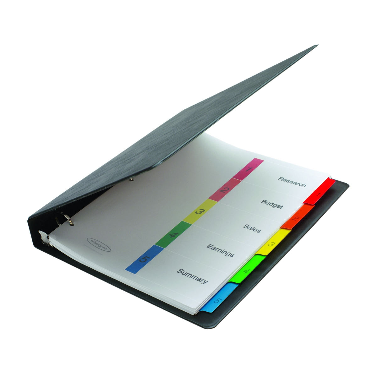 MultiDex Index Dividers by Wilson Jones – Multicolor, Model 90503