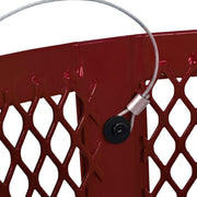 Global Industrial Red / 23.5 inches (Diameter) x 40 inches (Height) / Industrial Trash, Recycling & Compost