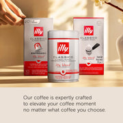 Ground Moka Coffee by illy – 8.8 Ounce (Pack of 6), Pack of 6, Model 8866