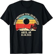 Abco, AR Arkansas Total Solar Eclipse 2024 T-Shirt