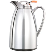 Classy Carafe by Service Ideas – 20.3 Ounces, 0.6 liters, Stainless Steel, Brushed, Model CJZ6BS