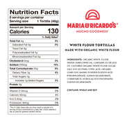 Maria & Ricardo's White Flour Tortillas. (3 Pack) Non GMO PV by Maria & Ricardos – 15.7 Ounce (Pack of 3), Pack of 3