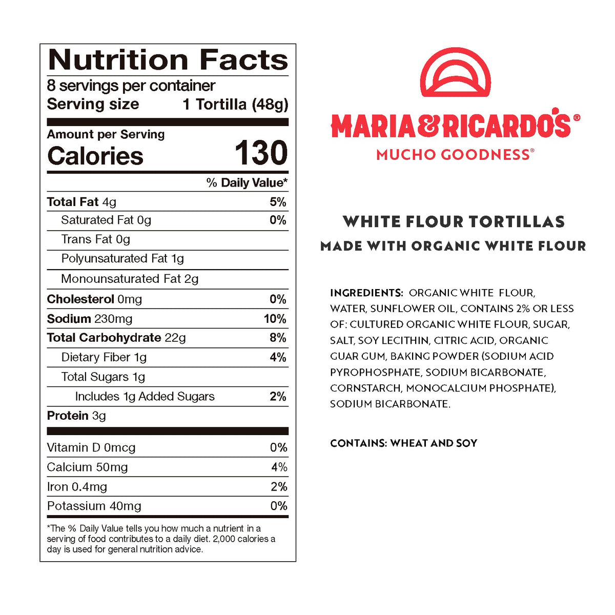 Maria & Ricardos 15.7 Ounce (Pack of 3) / 3 Tortillas