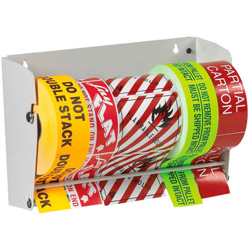 12.5" - Wall Mount Label Dispenser by BOX USA – One Size, Blend, Multi, Model LDM1250