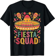 Fiesta Squad Lover Cinco de Mayo T-Shirt