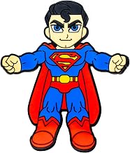 Hug Buddy Superman Cellphone Holder, Multicolor, 360-Degree Swivel, Steel and Silicone