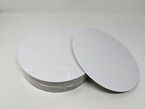 MarketPro 9" Diameter Foil Board Round Flat Lid | 500/Case