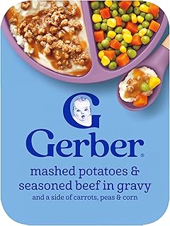 Gerber Toddler Mashed Potato and Beef in Gravy with Veggies, 8 Pack