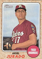 2017 Heritage Minor League #139 Ariel Jurado Baseball