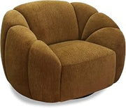 Limari Home Thune Collection Modern Living Room Accent Chair, Brown
