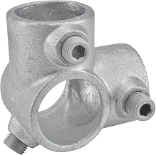 Global Industrial 1" Size 90 Degree Two Socket Tee Pipe Fitting (1.375" Fitting I.D.)