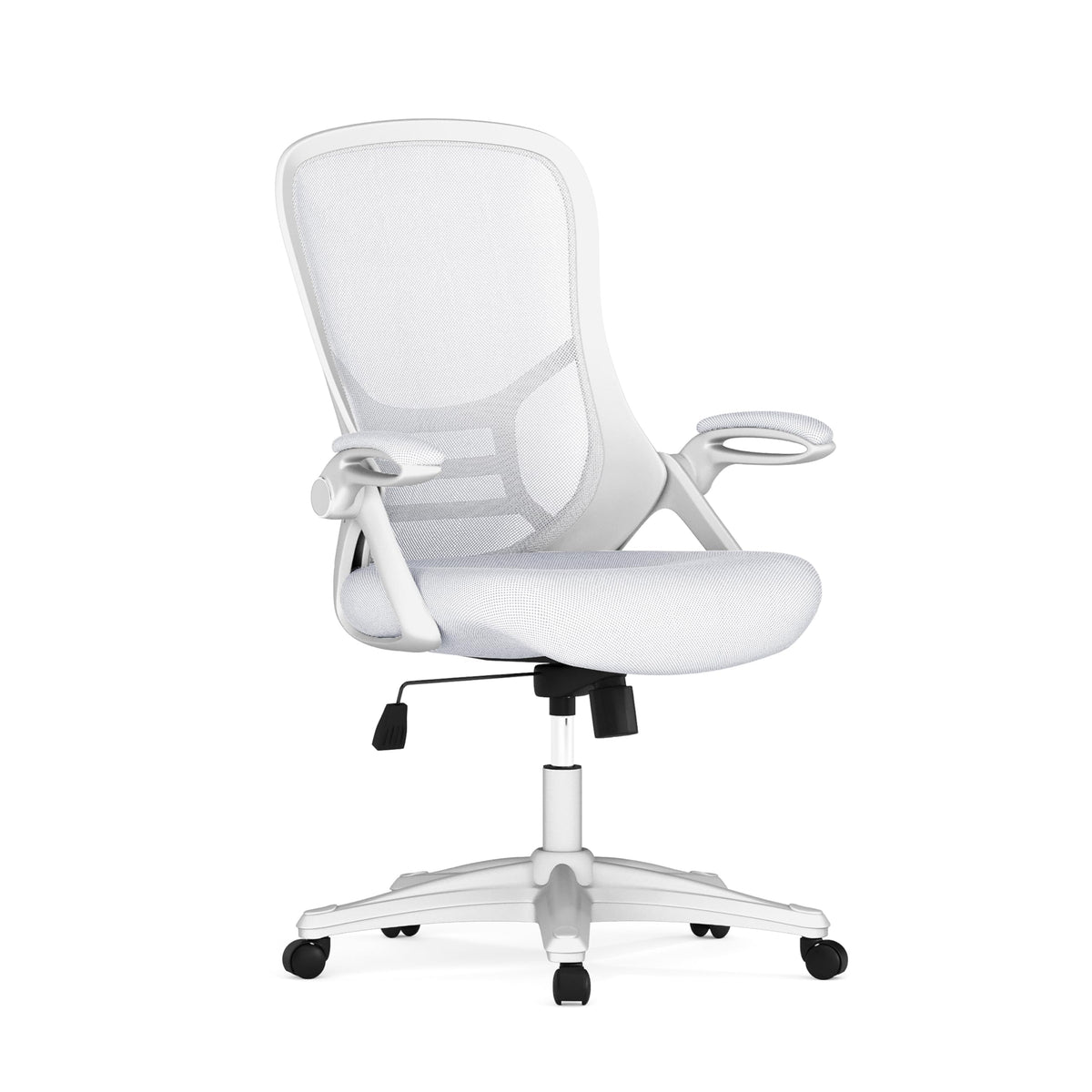 Flash Furniture White / Set of 1 / Contemporary Home Office Desk Chairs
