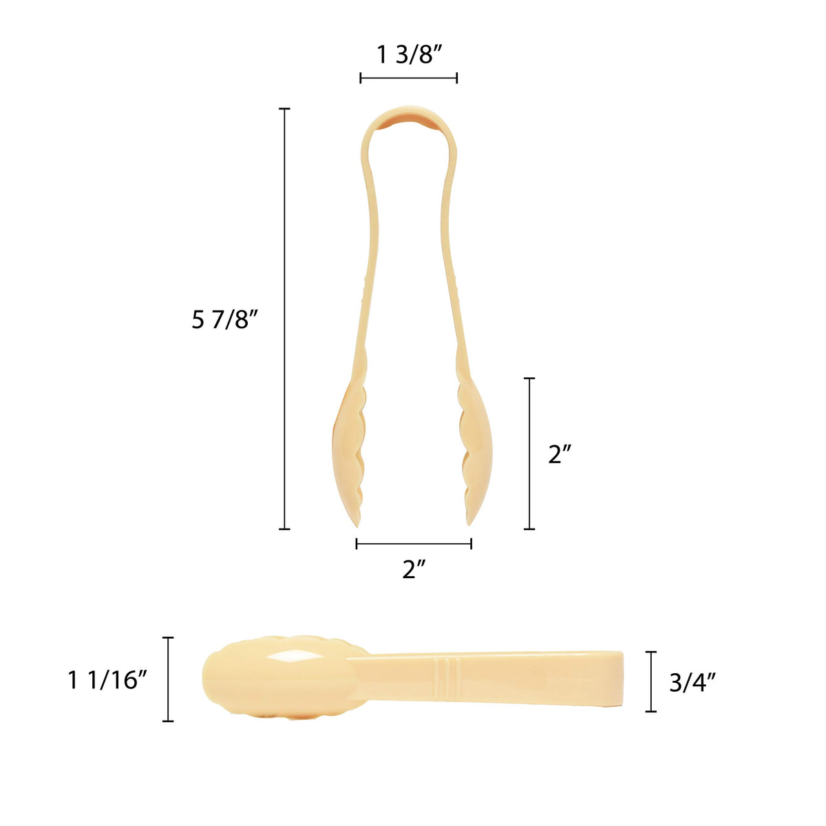 Thunder Group 6 / Beige / Serving Tongs Tongs