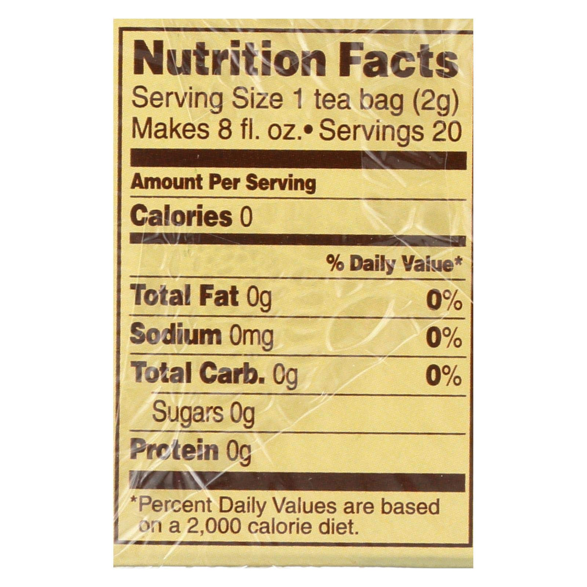 HERB TEA by Celestial Seasonings – 20 Count (Pack of 1), Pack of 20, Model 0070734053191
