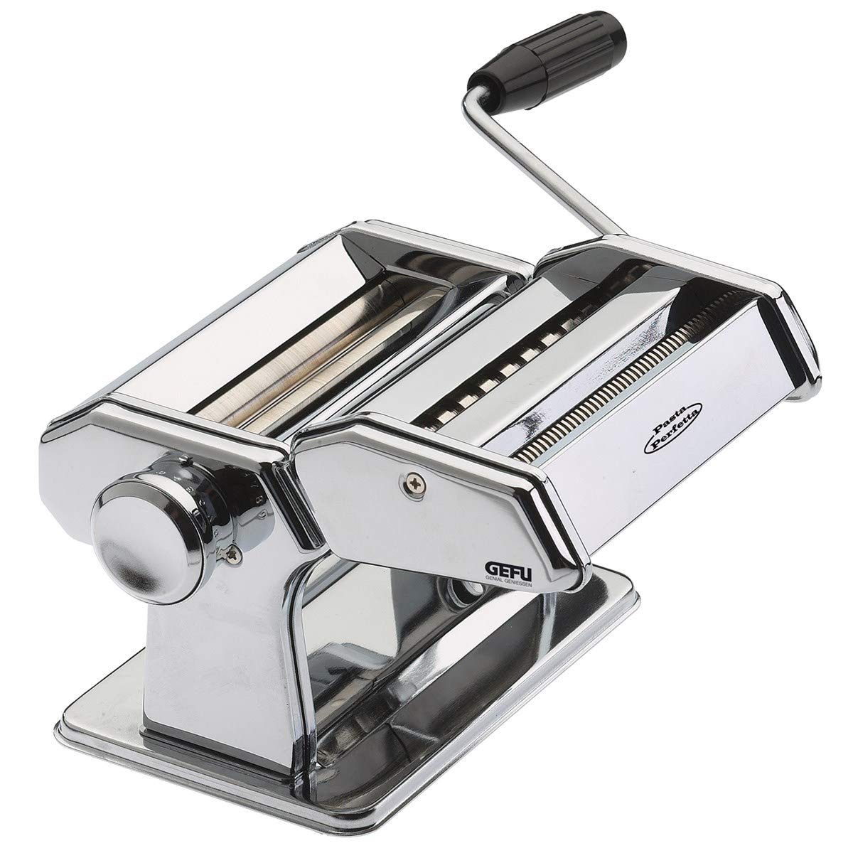 Perfetta Pasta Maker by GEFU – one size, Stainless Steel, Silver, Model GF28400