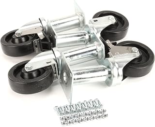 Pitco Caster,9 Set W/Hardware (Jarvis) B3901504 - Genuine OEM Replacement Part