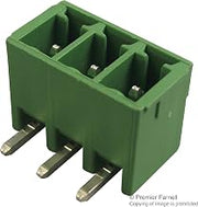 PHOENIX CONTACT MC 1,5/3-G-3,81 (1803280), 160V, 3 Position, 3.81MM Pitch, 8A, PLUGGABLE Terminal Block