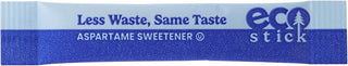 ecoStick Zero Calorie Sweetener Packets | Blue Aspartame | 2000 Count | Gluten Free