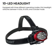 Power By GoGreen " / Red / Hand Held Flashlights