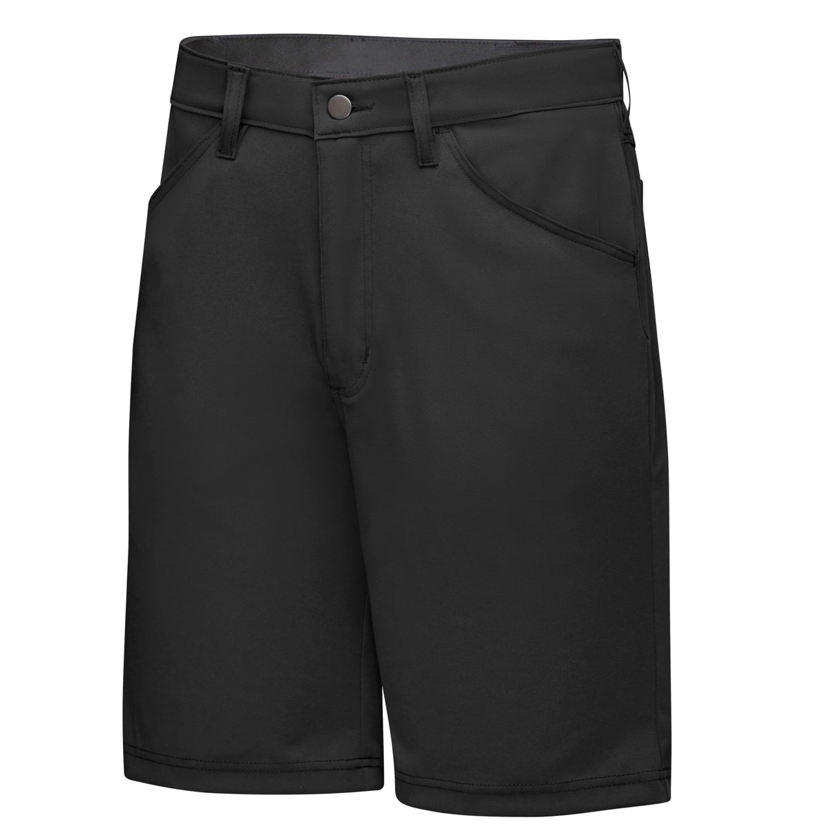 Men's Cooling Work Short by Red Kap – Polyester, Black, Model TPM4BK 52 10