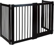 American Trails Freestanding Wooden Pet Gate with Door