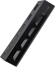 Campingaz Burner Covers, Steel Flame Plate, for Models 3 and 4 in the Classic, Woody and Master Series of Gas Barbecues, Black, Set of 2