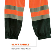 GloWear 8910BK High Visibility Mesh Reflective Safety Pants by Ergodyne – Polyester, Orange, Model 23939
