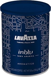 Lavazza in Blu Espresso Ground Coffee Blend, Medium Espresso Roast, 8.8 Oz (Pack of 4)