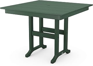 Polywood Farmhouse 37" Dining Table in Green