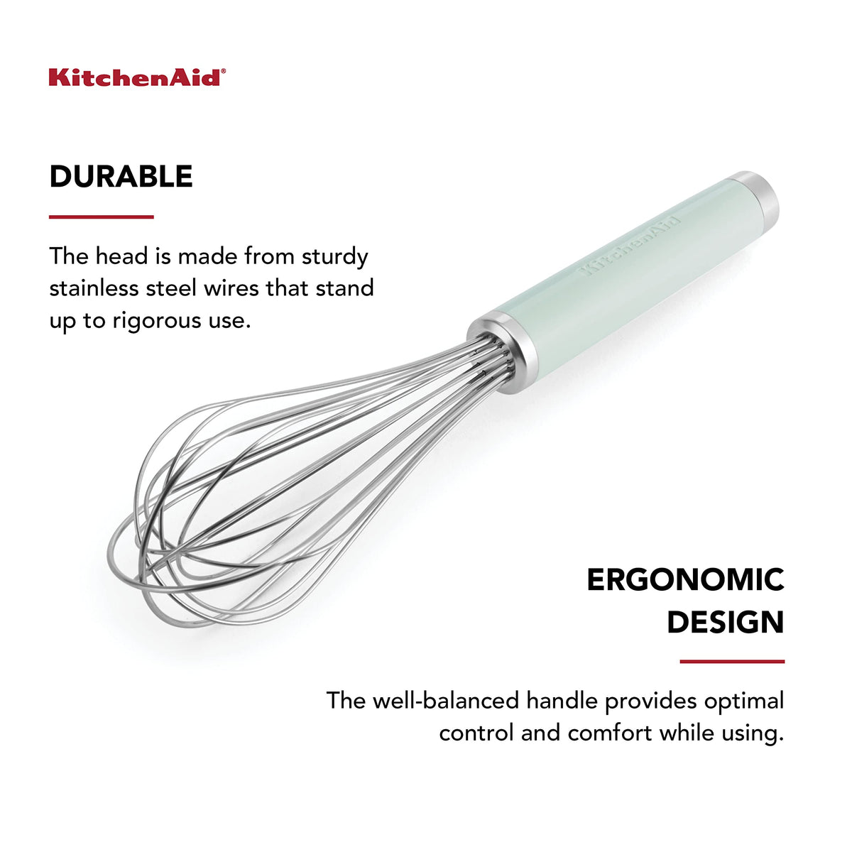 KitchenAid Pistachio / 10.5-Inch / Classic Whisks