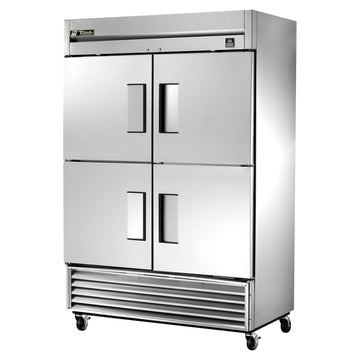 Reach-In 4-Half Solid Swing Door 49 Cu Ft Freezer by TRUE – Model TS-49F-4