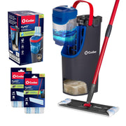 O-Cedar H2prO + 2 Refills / Red / 1 Dust Mops