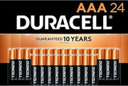 DURACELL CopperTop AAA Alkaline Batteries - Long Lasting, All-Purpose Triple A Battery for Household and Business - 72 Pack