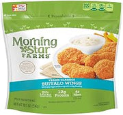 Morningstar Farms Veggie Buffalo Wings, 10.5 Ounce -- 6 per case.