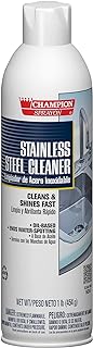 Stainless Steel Cleaner, Oil-Based Champion Sprayon 16 oz Can, Box of 3