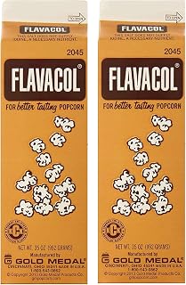Gold Medal Prod. 2045 Flavacol Seasoning Popcorn Salt 35oz. (Two Pack)