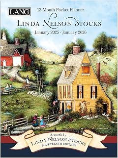 Lang, Linda Nelson Stocks 2025 Monthly Pocket Planner