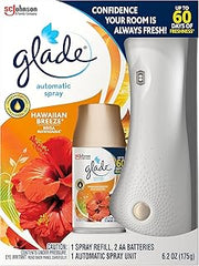 Glade Automatic Spray Air Freshener Starter Kit, 6.2 Ounce (Pack of 2)