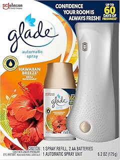 Glade Automatic Spray Air Freshener Starter Kit, 6.2 Ounce (Pack of 2)