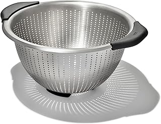 OXO Good Grips Strainer - 5 Qt Capacity, Stainless Steel