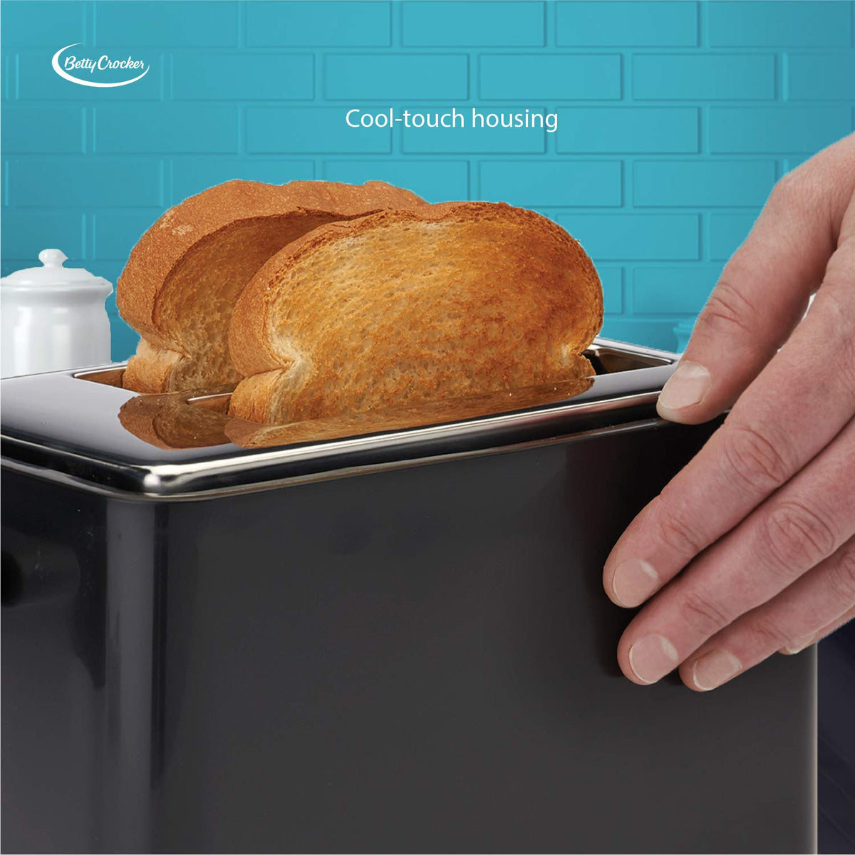 Betty Crocker Black / 4-Slice / 1 Toasters