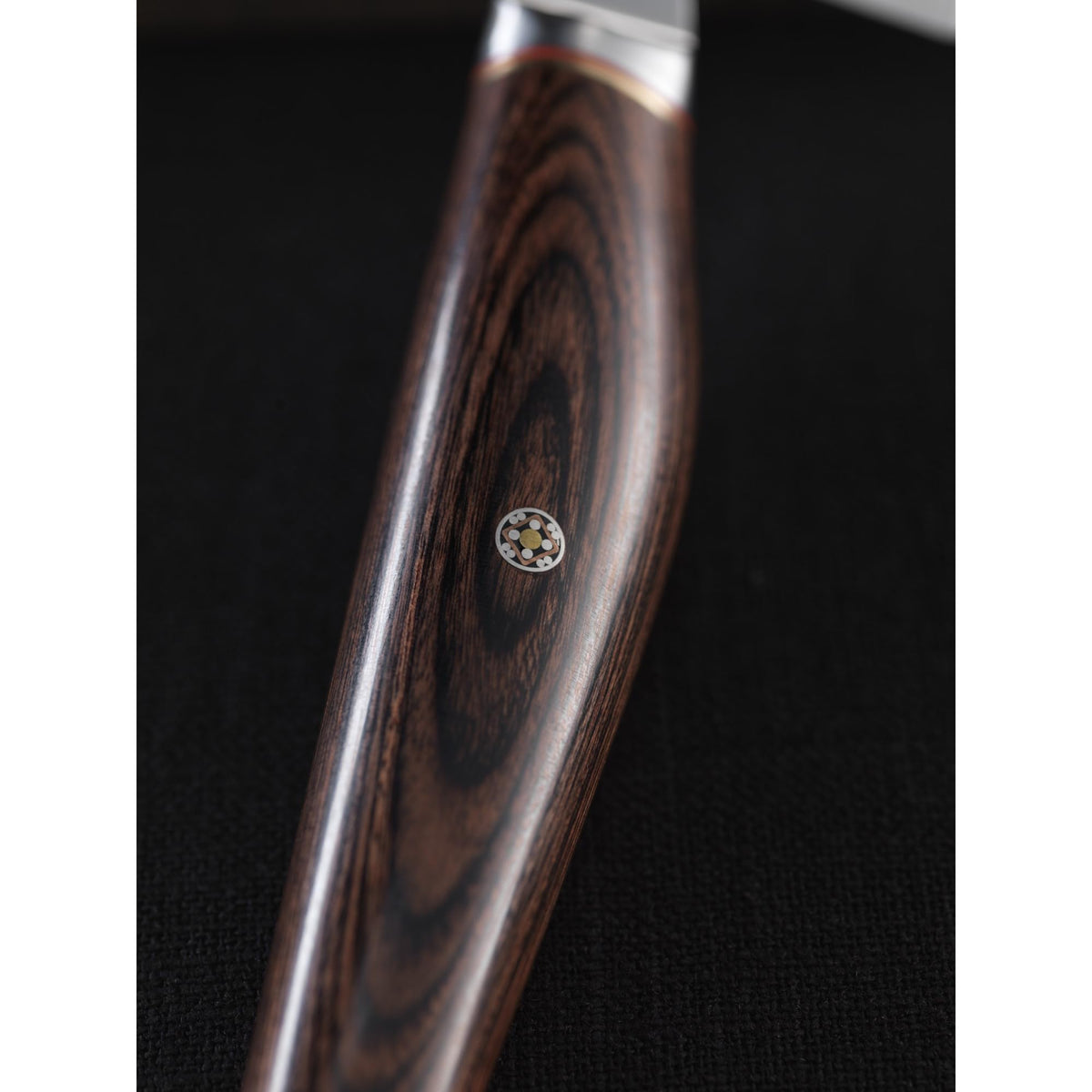 Chef's Knife by MIYABI – 9.5", SG2 Tsuchime Steel, Stainless Steel, Model 34073-243