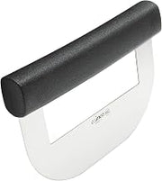 Winco 6 9/10" Black Polypropene Chopping Knife, Single Blade with Handle