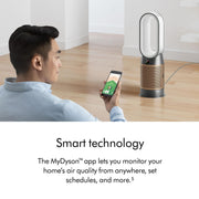 Purifier Hot+Cool De-NOx by Dyson – Large, White/Gold, Model HP2