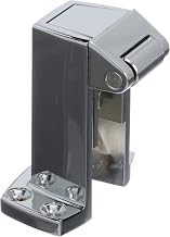 Component Hardware 1-5/8" to 2-1/2" Polished Chrome Adjustable Strike for W38 Series Walk-in Cooler Door Safety Latch