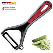 29112270 Ceramic Blade Peeler by Westmark – 5.9 x 0.7 x 2.7", Stainless Steel, Red/Black, Model 291122E1