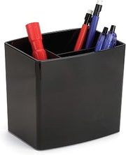 Officemate 2200 Series Executive Large Three-Tiered Pencil Cup, Black (22292)