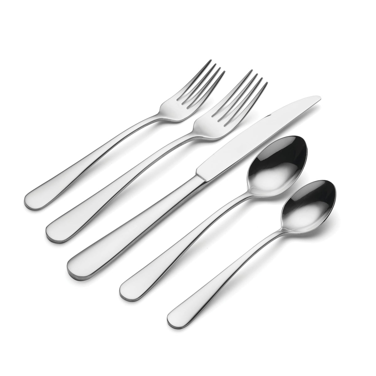 Silverware, Chapman Everyday Flatware 1-Piece Salad Fork, Service For 1, 18/0 Stainless Steel, Rust Resistance, Dishwasher Safe, 7.1"L x 0.9"W (Silver, 1 Piece) by Oneida – Model