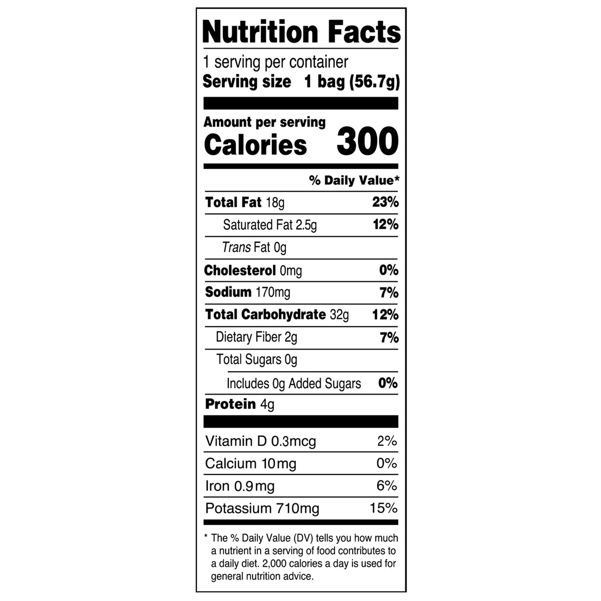 Dirty Kettle Sea Salted Potato Chips by Dirty Potato Chips – 2 Ounce (Pack of 25), Yellow, Pack of 25, Model 083791520018