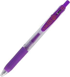 Zebra Technologies Zebra Sarasa Clip Pen 0.3 mm, Purple (JJH15-PU)